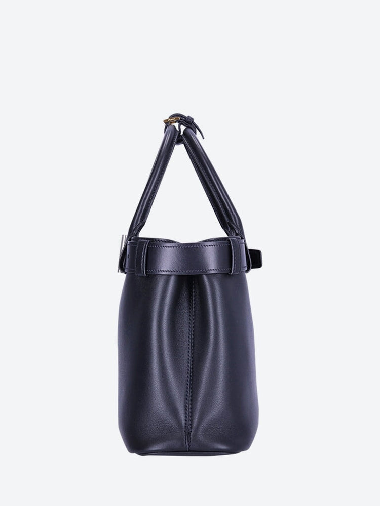 Buckle Leather handbag 3
