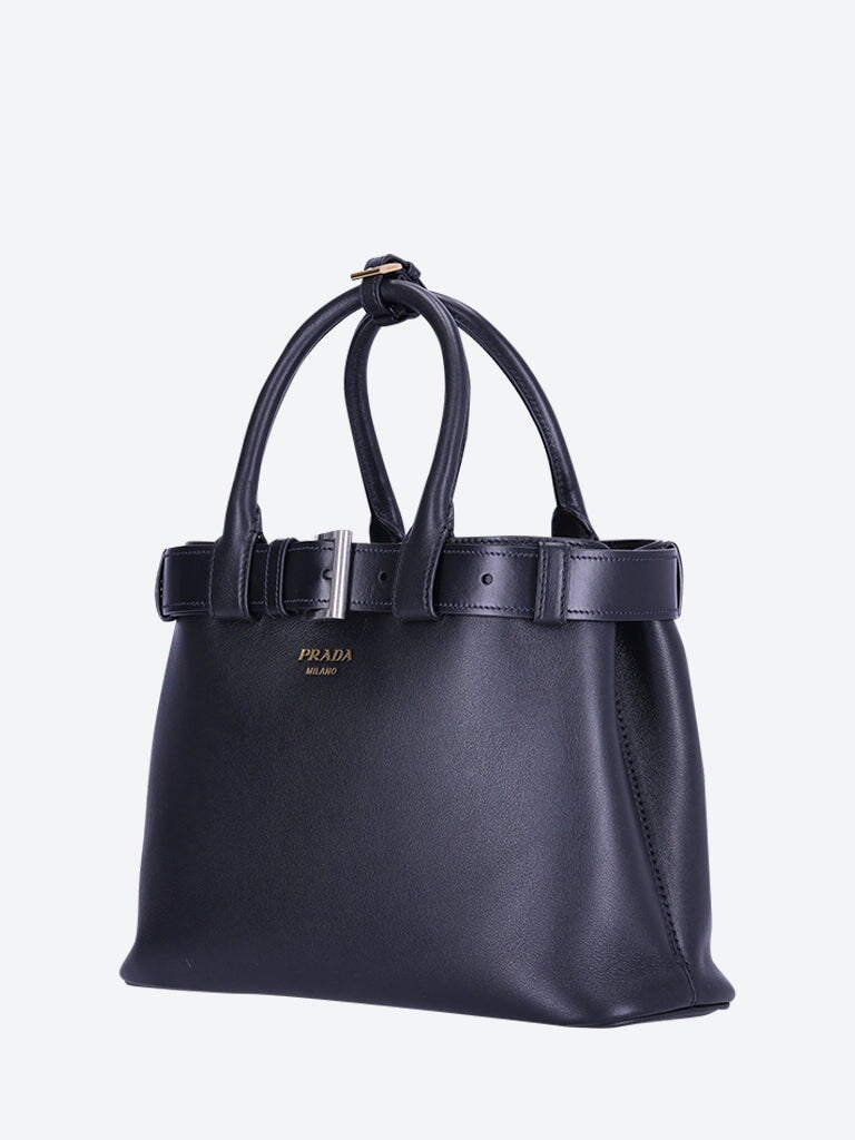 Buckle Leather handbag 2