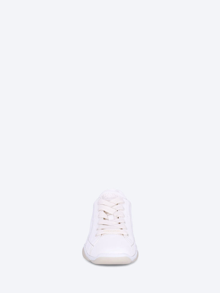 Leather lace up sneakers 3