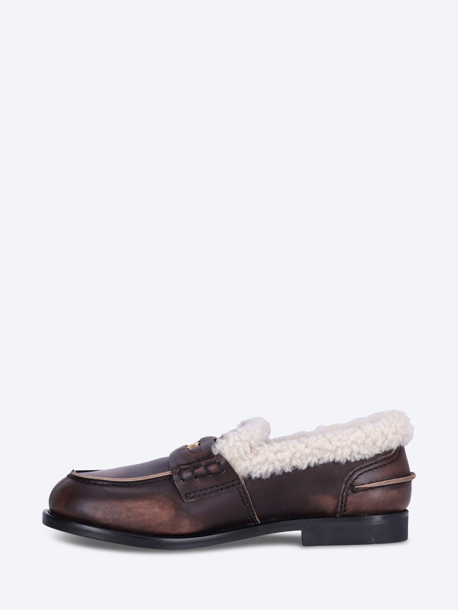 Leather loafers shoes 4