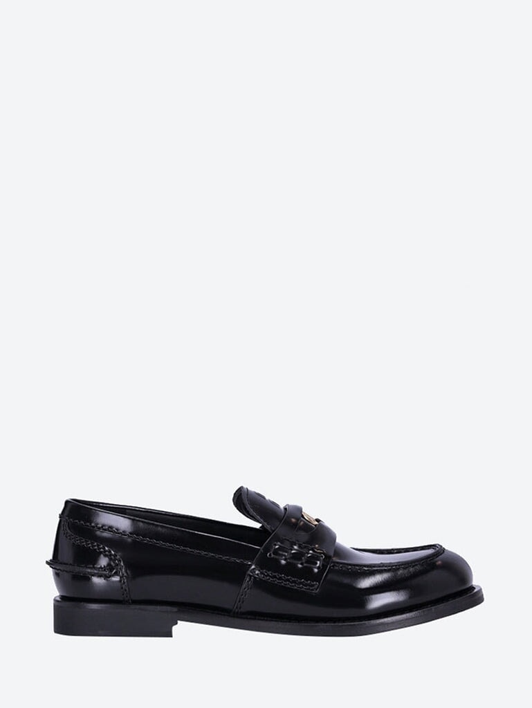 Penny leather loafers shoes 1