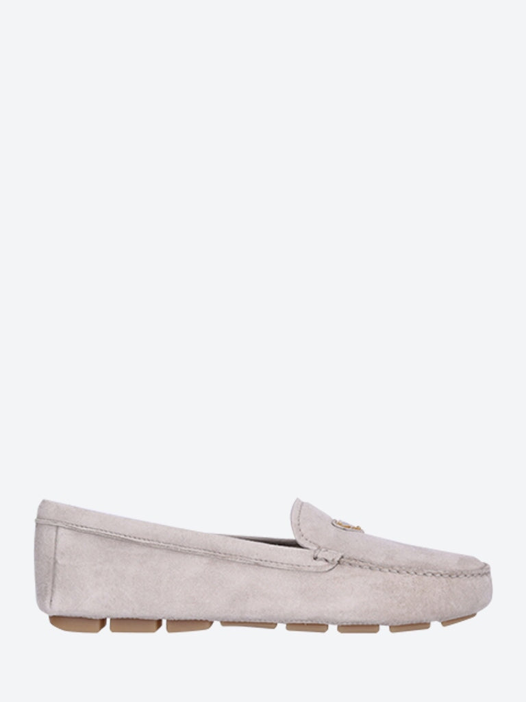 Suede driving loafers 1