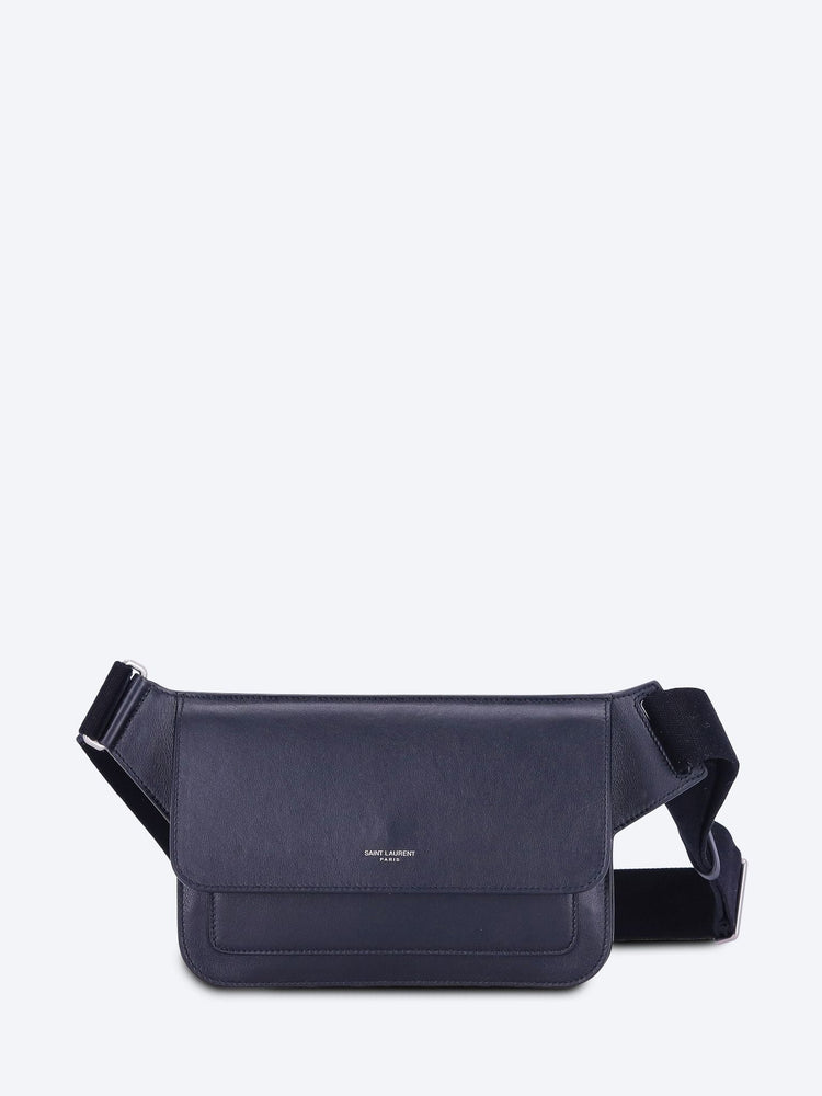 Leather saint laurent belt bag 1