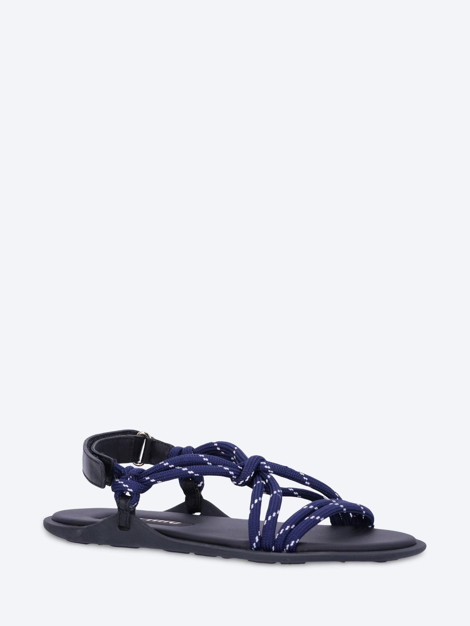 Riviere cord and leather sandals 2