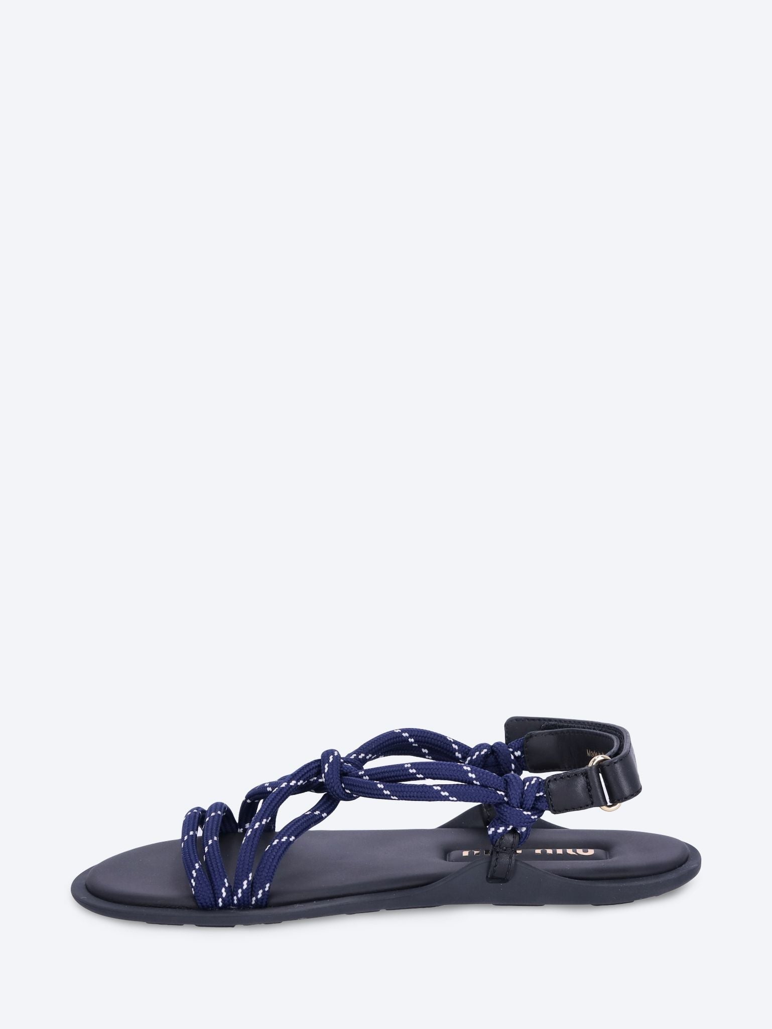 Riviere cord and leather sandals 4