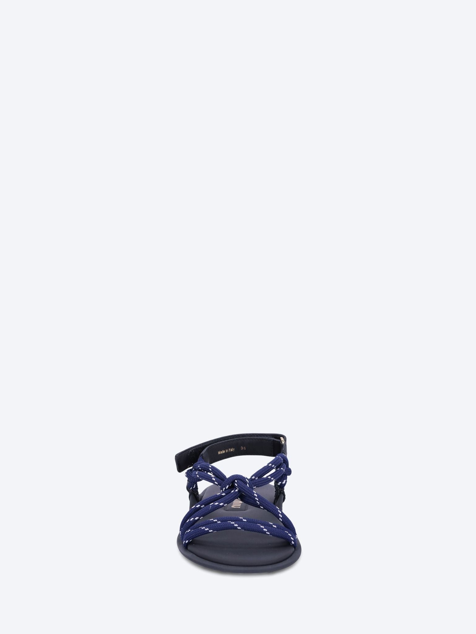 Riviere cord and leather sandals 3