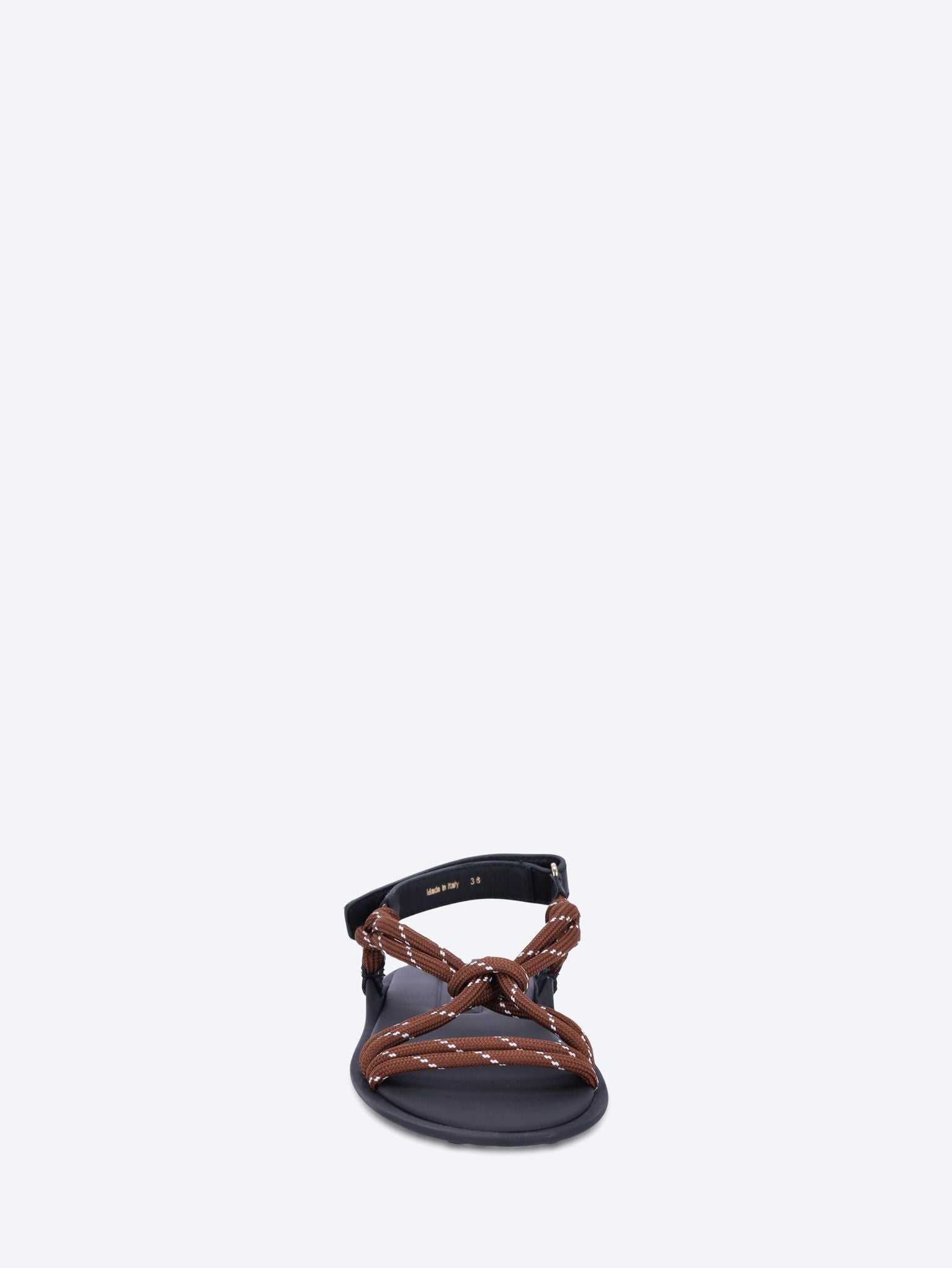 Riviere cord and leather sandals 3