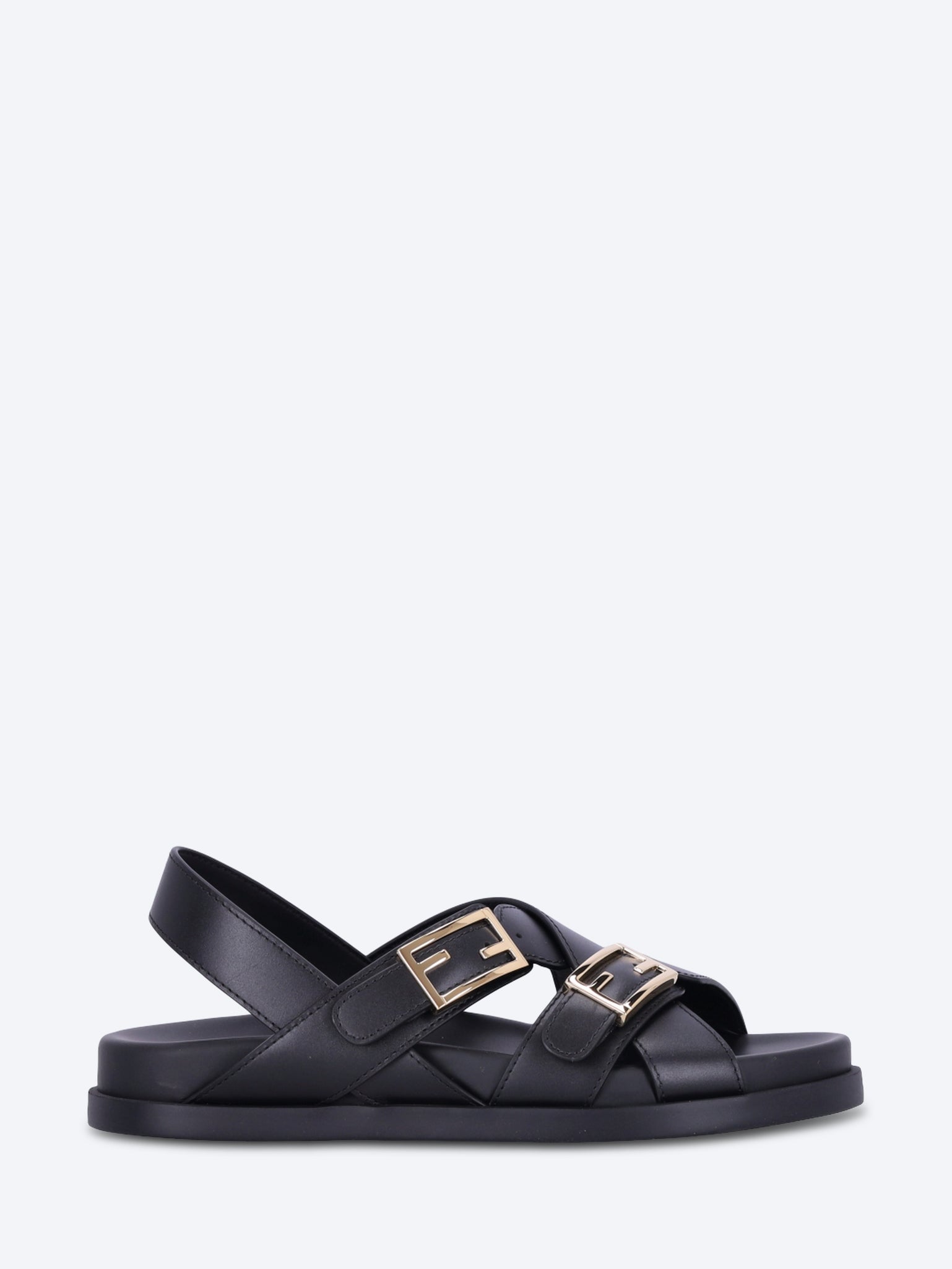 FENDI WOMEN-SHOES SANDALS Leather sandals