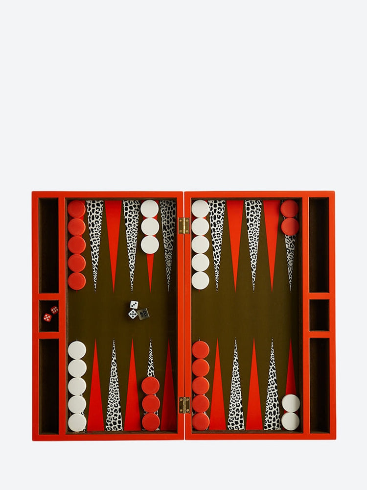 Ensemble de backgammon léopard 1