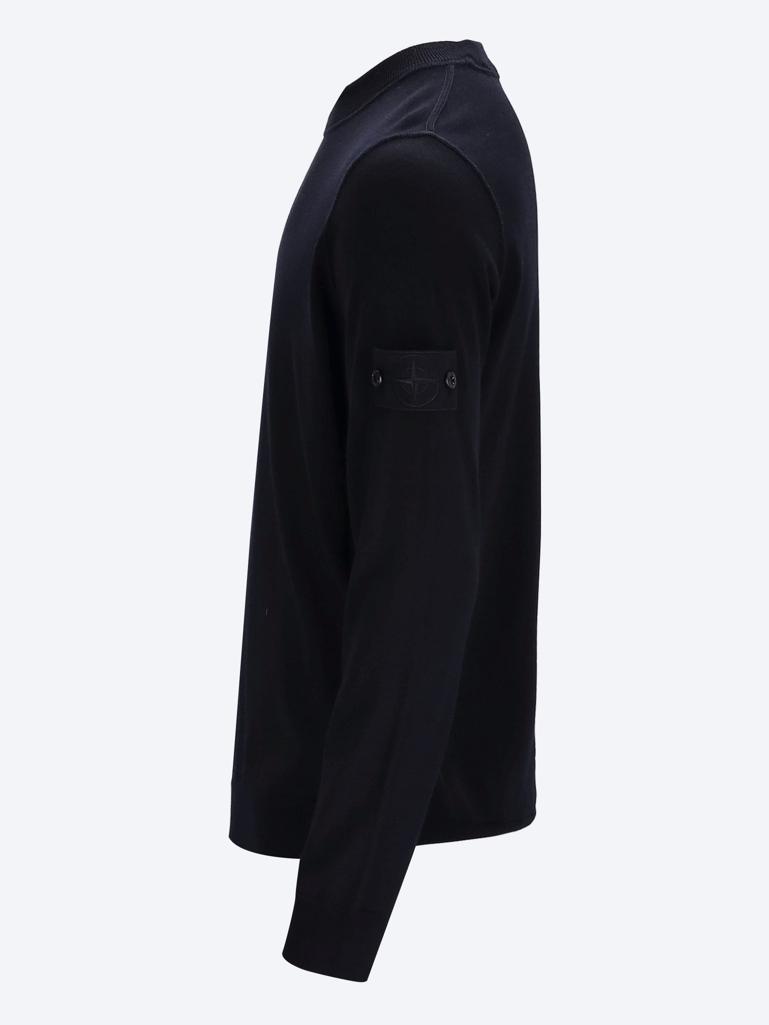 Light pure rws wool ghost crewneck sweater 2