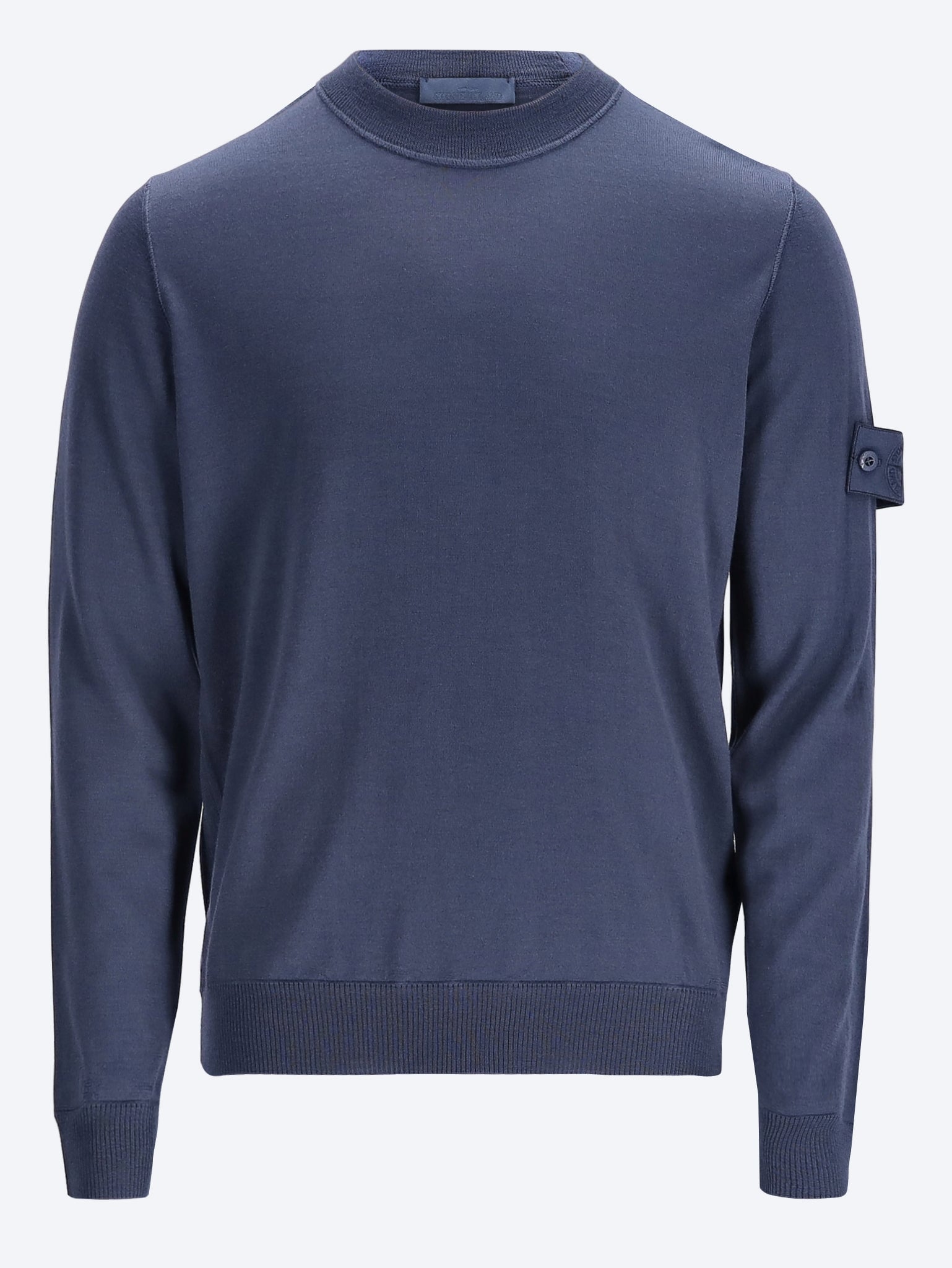 Light pure rws wool ghost crewneck sweater 1