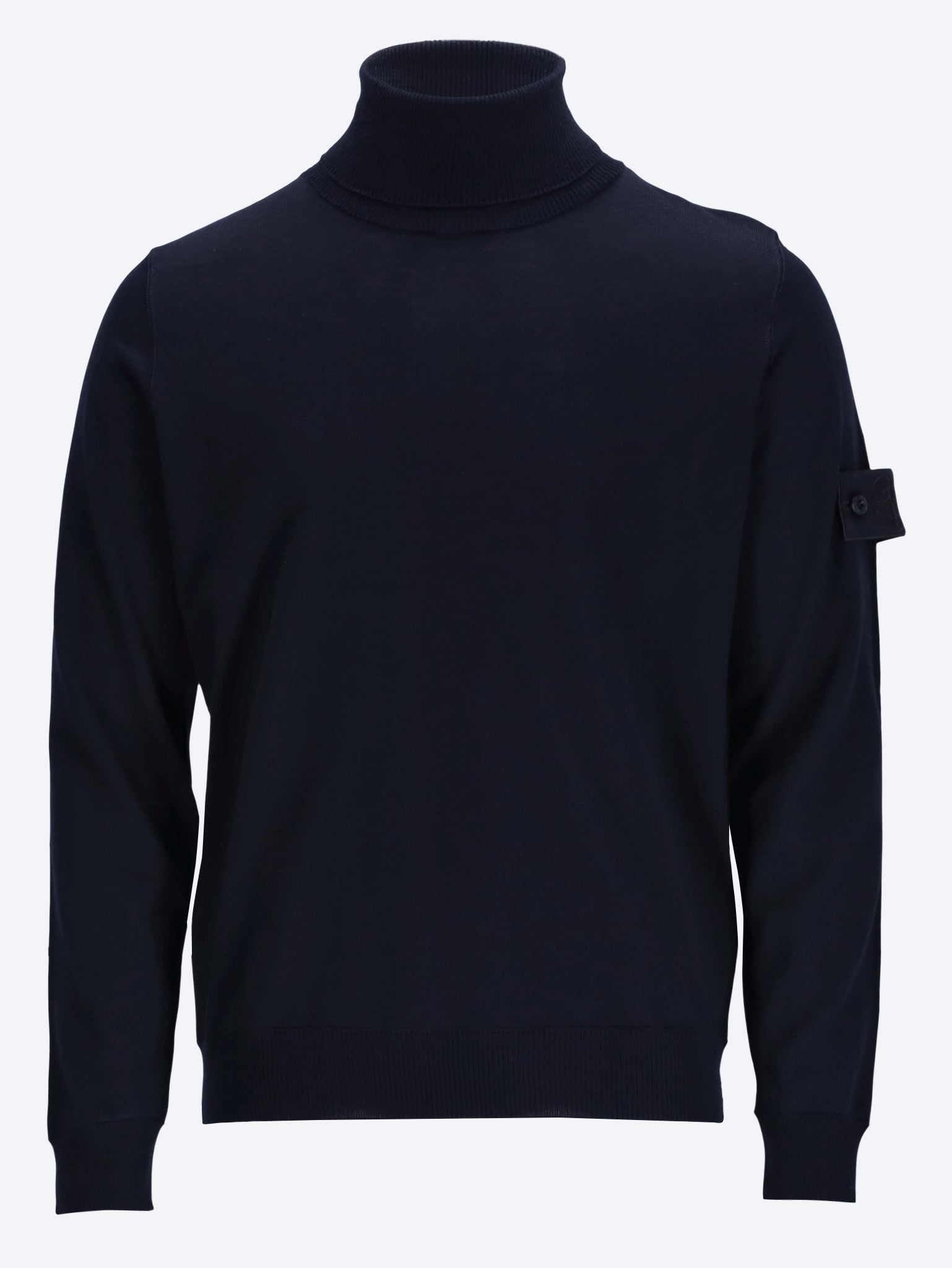 Leichter Ghost-Rollkragenpullover aus reiner RWS-Wolle 1