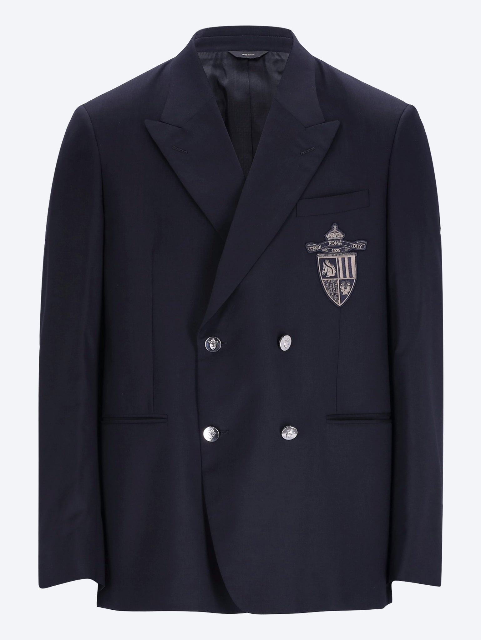 Veste de crête Fendi en laine légère 1