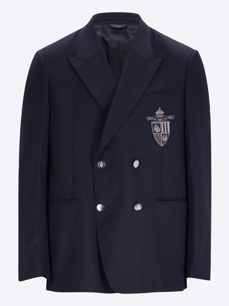 Veste de crête Fendi en laine légère 1