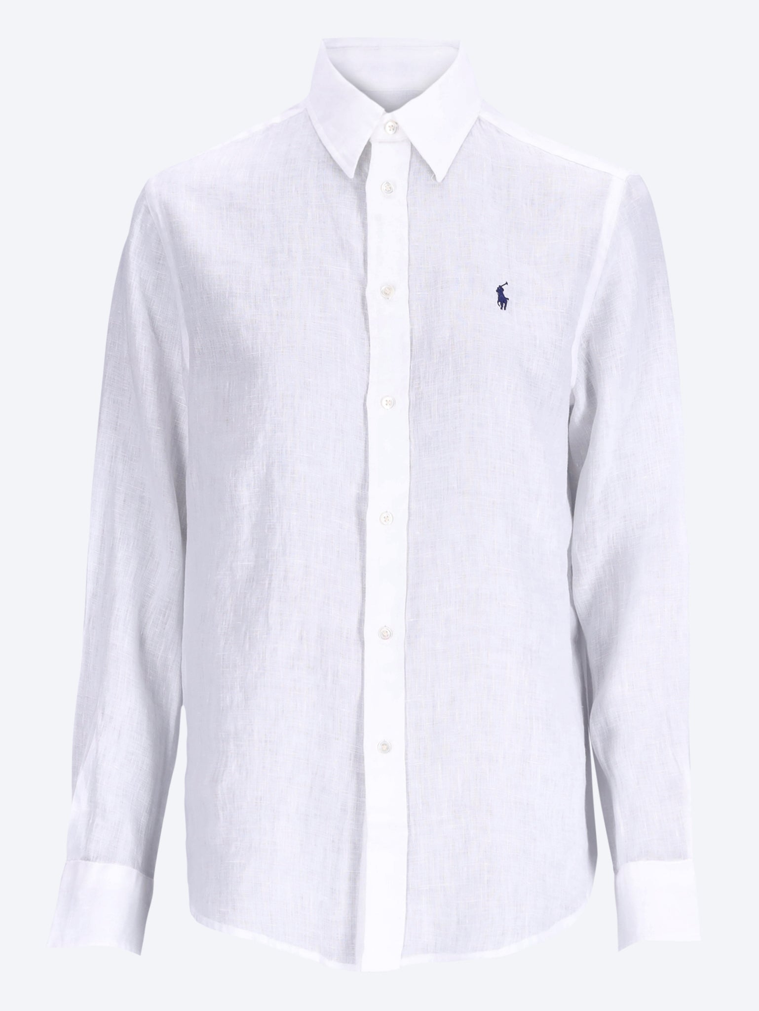 Linen classic long sleeve shirt 1