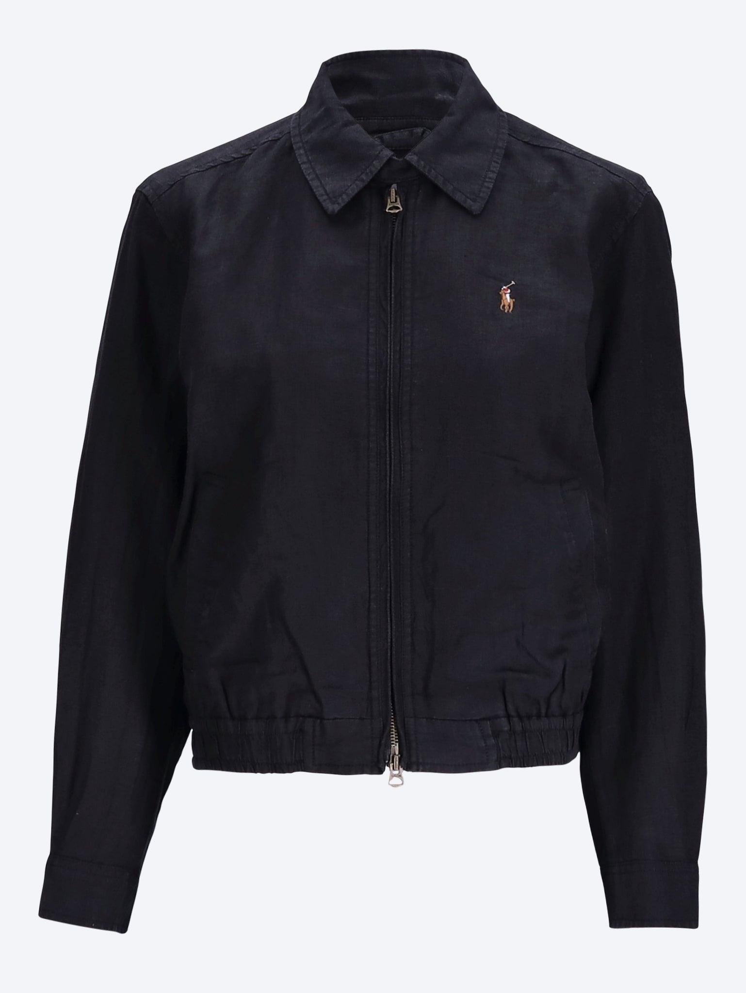Linen windbreaker jacket 1