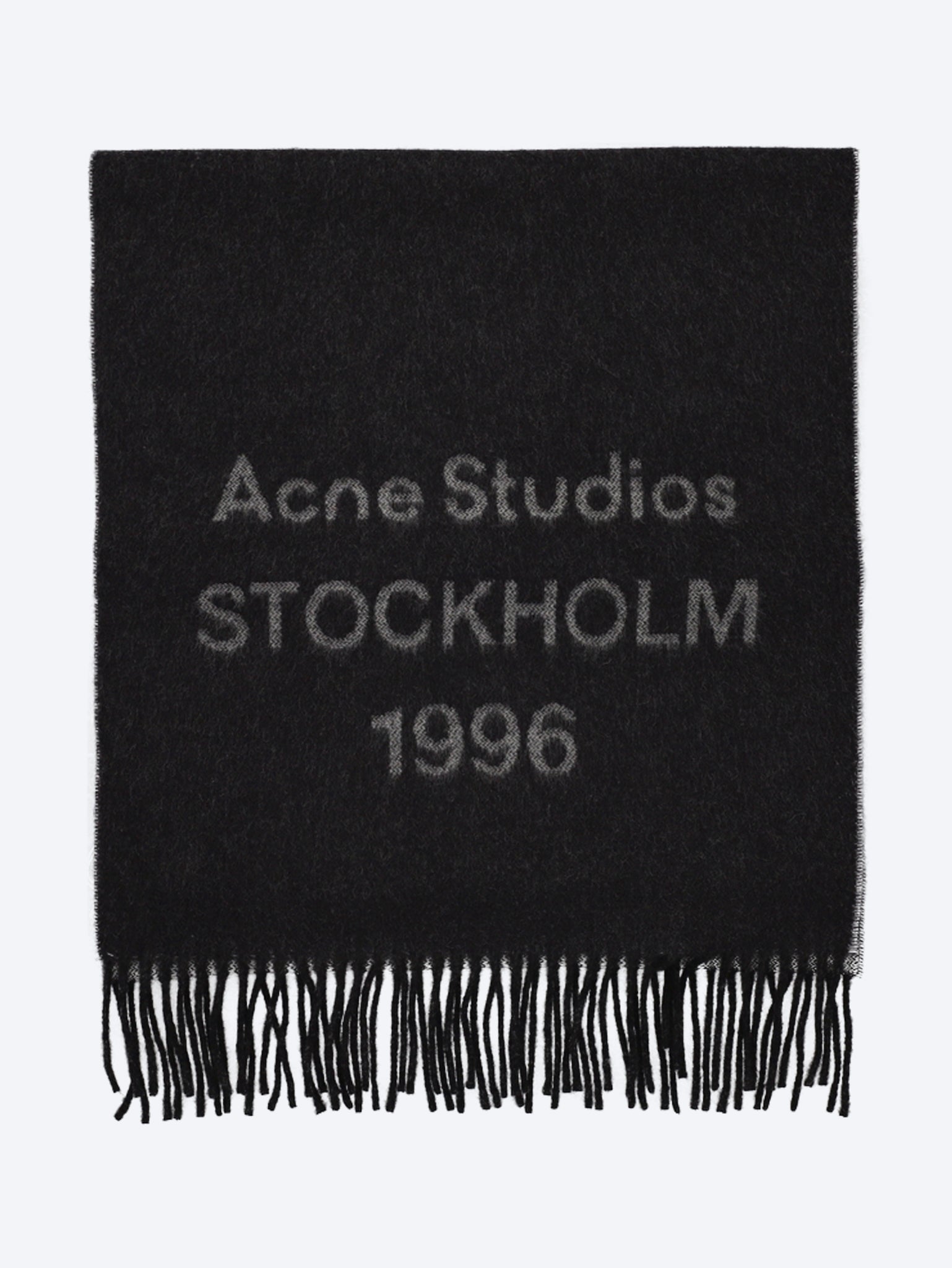 Logo jacquard scarf 1