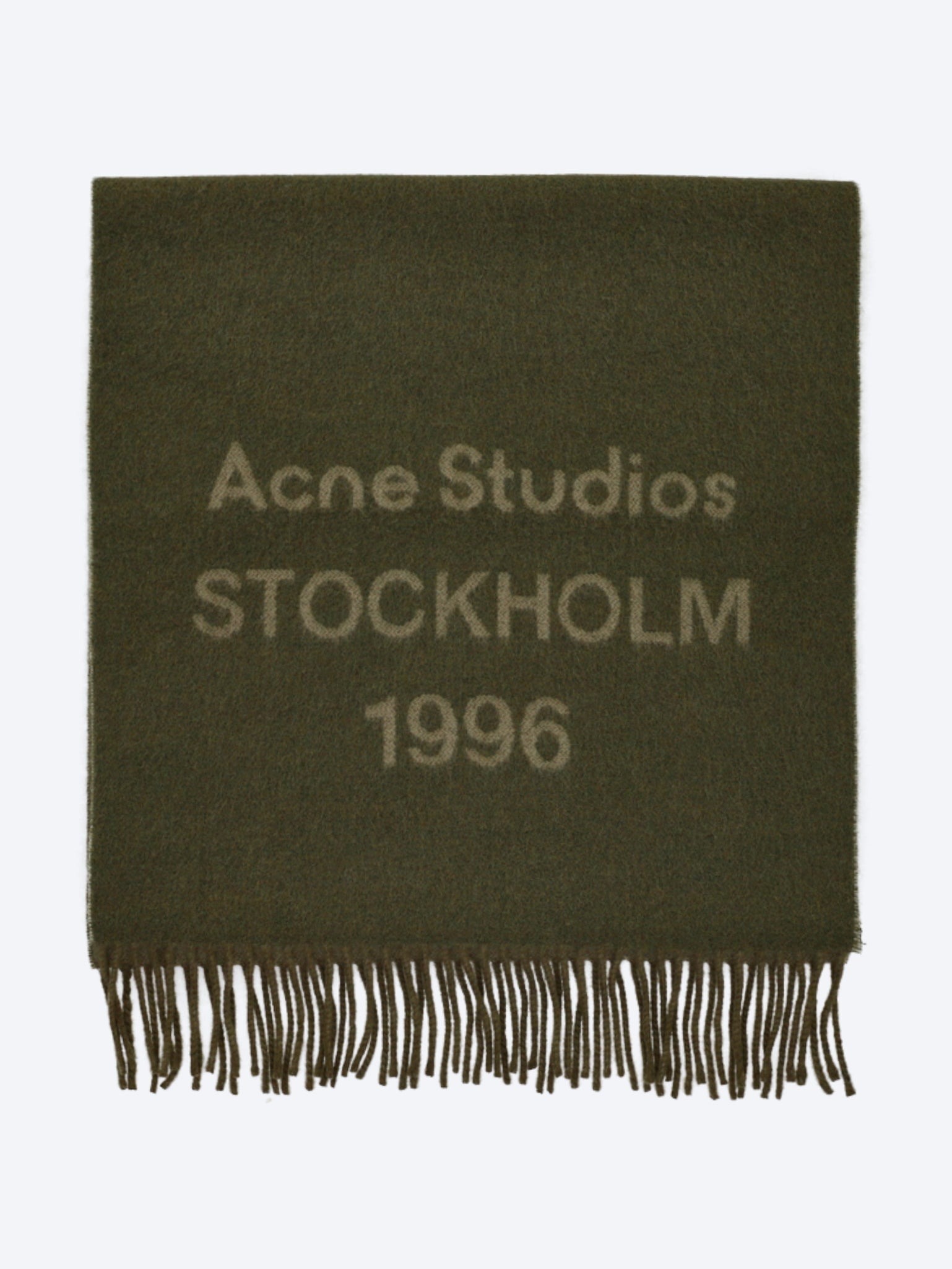 Logo jacquard scarf 1