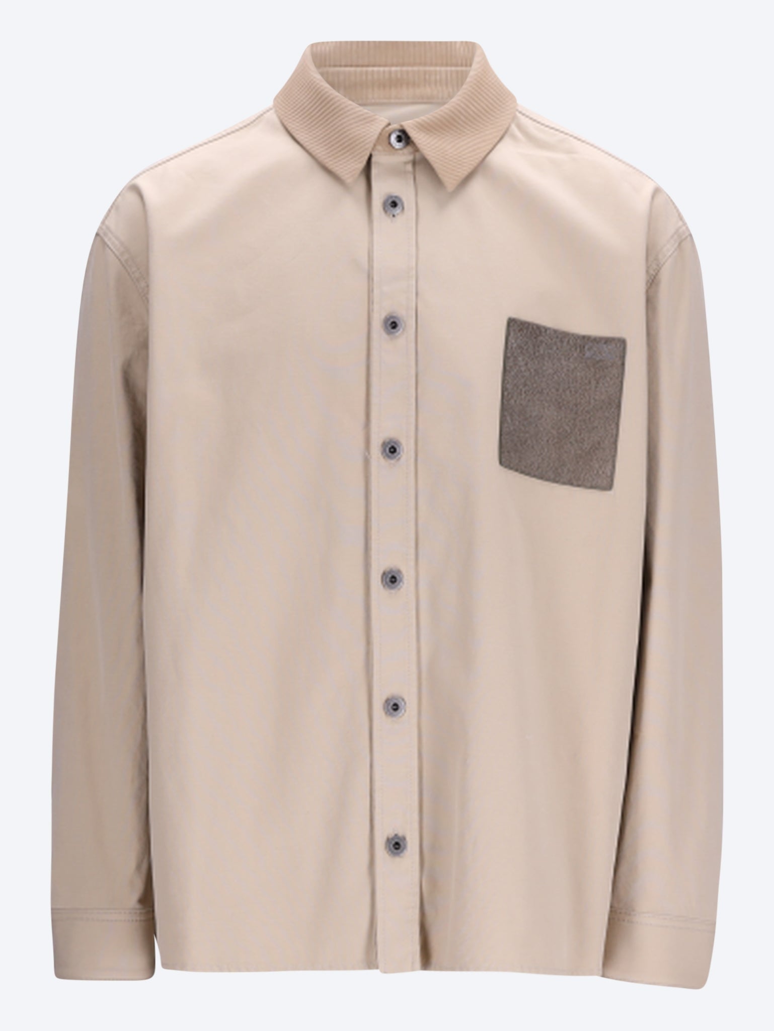 Logo pocket overshirt 1