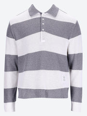 Long sleeve rugby polo shirt ref: