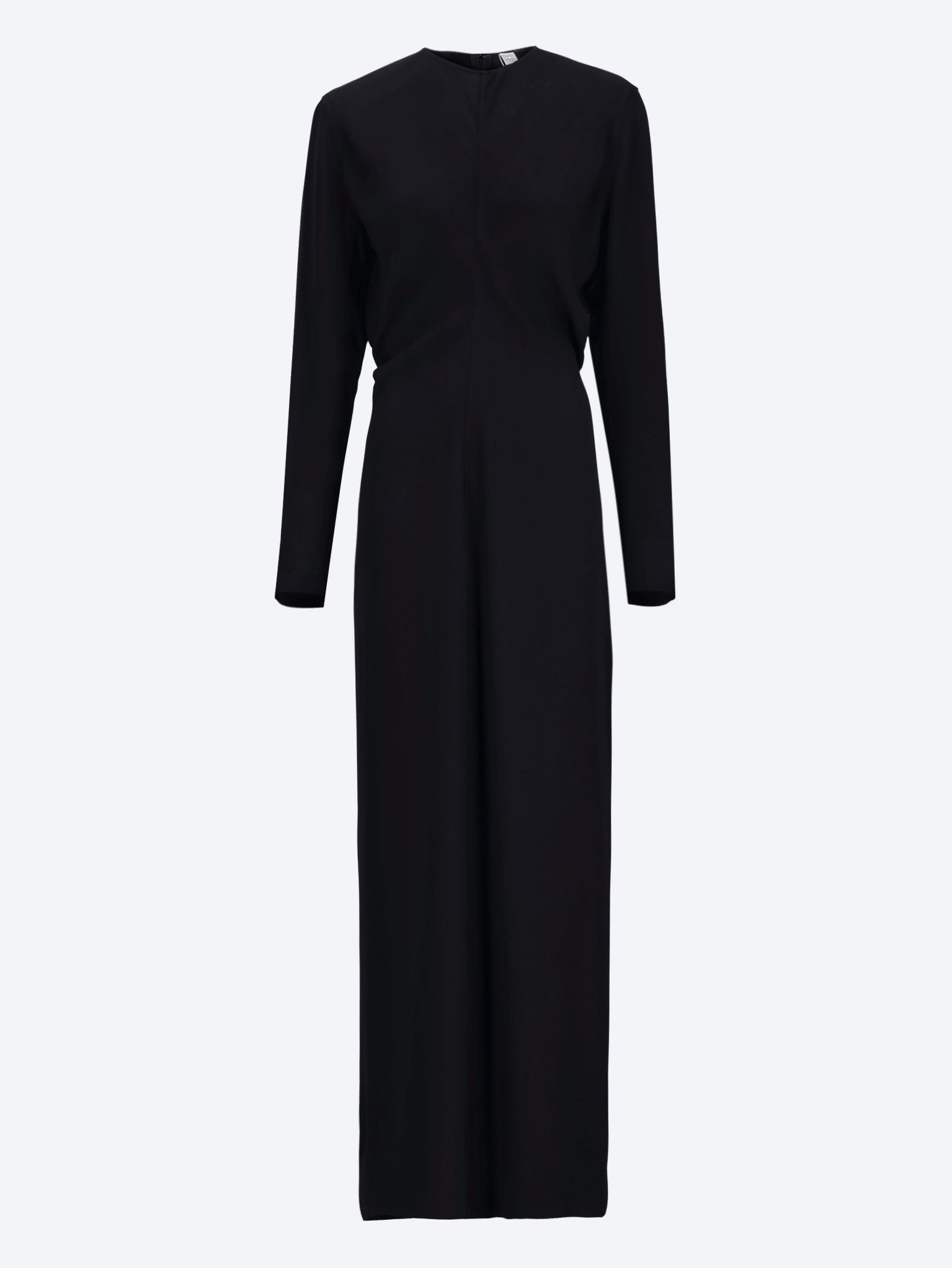 Long-sleeve slouch waist dress 1