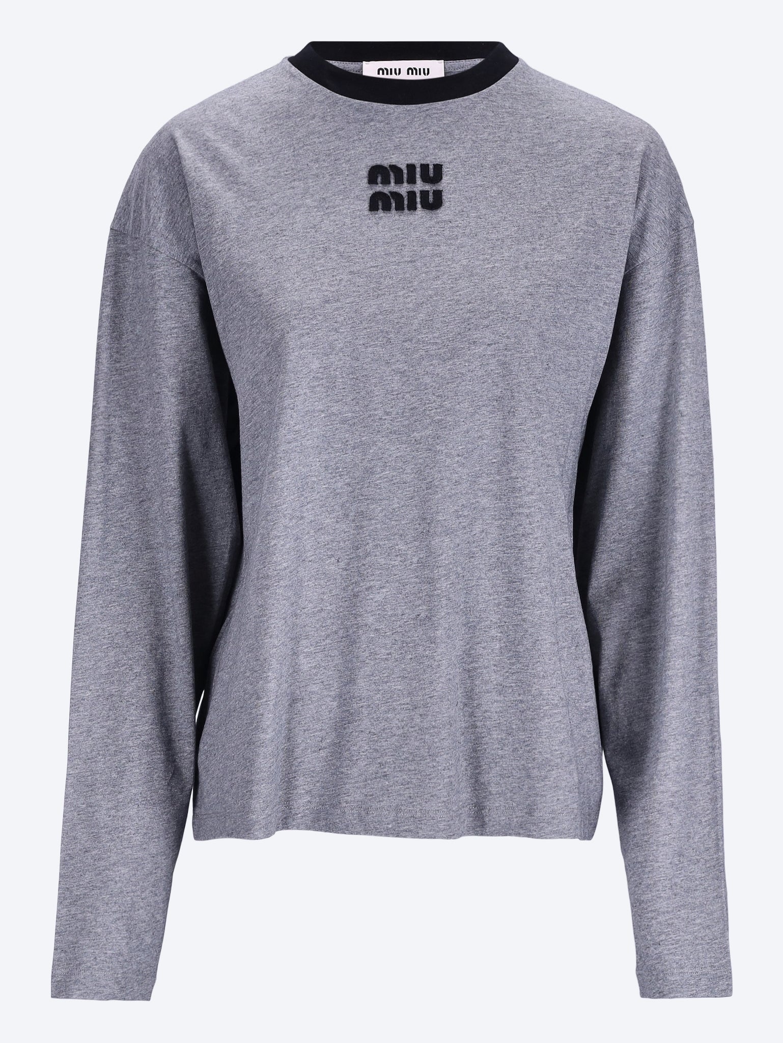 Long-sleeved cotton jersey t-shirt 1