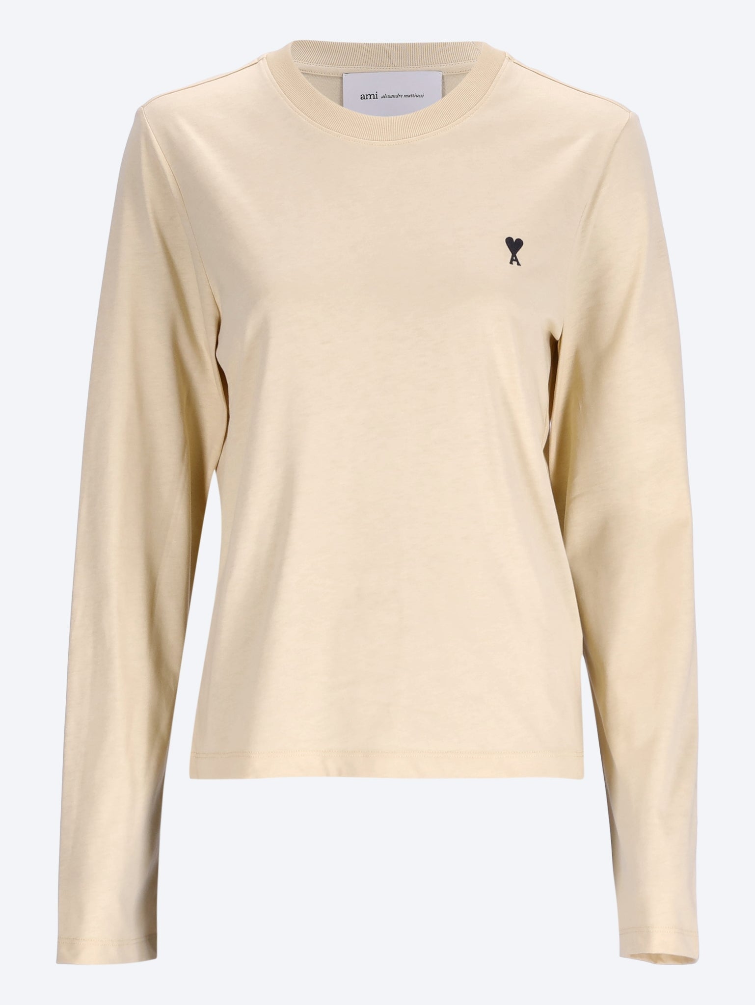 Long sleeves t-shirt with contrasted ami de coeur 1