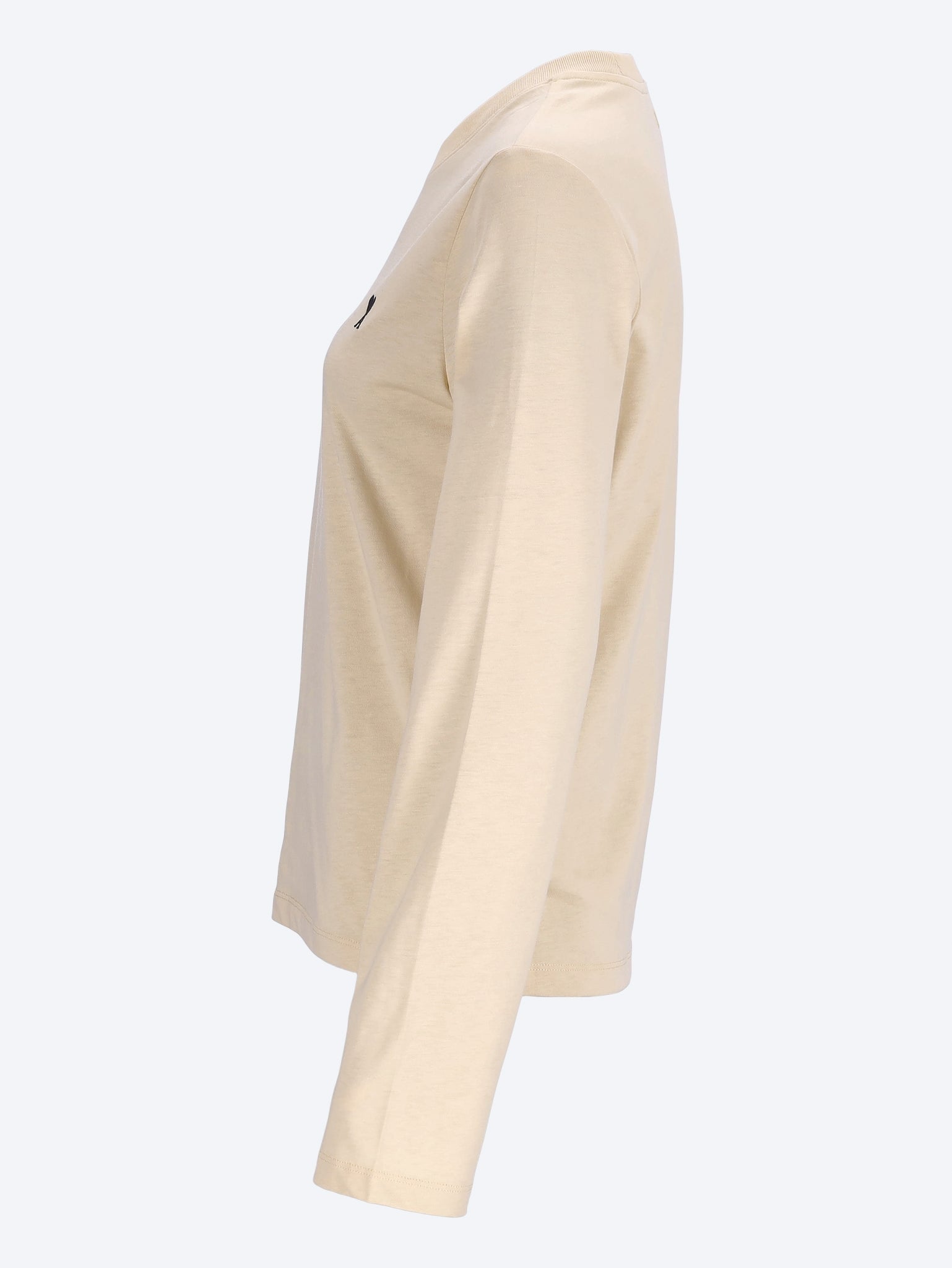 Long sleeves t-shirt with contrasted ami de coeur 2
