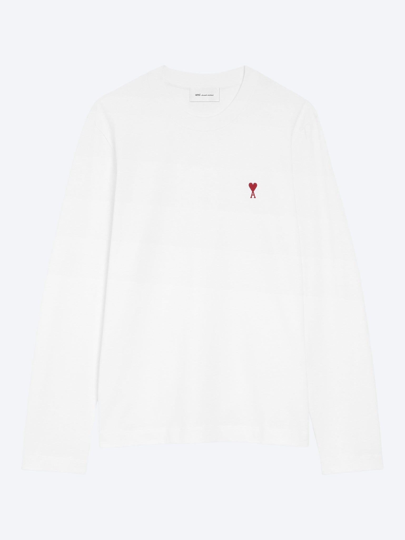 T-shirt rouge à manches longues ami de coeur 1