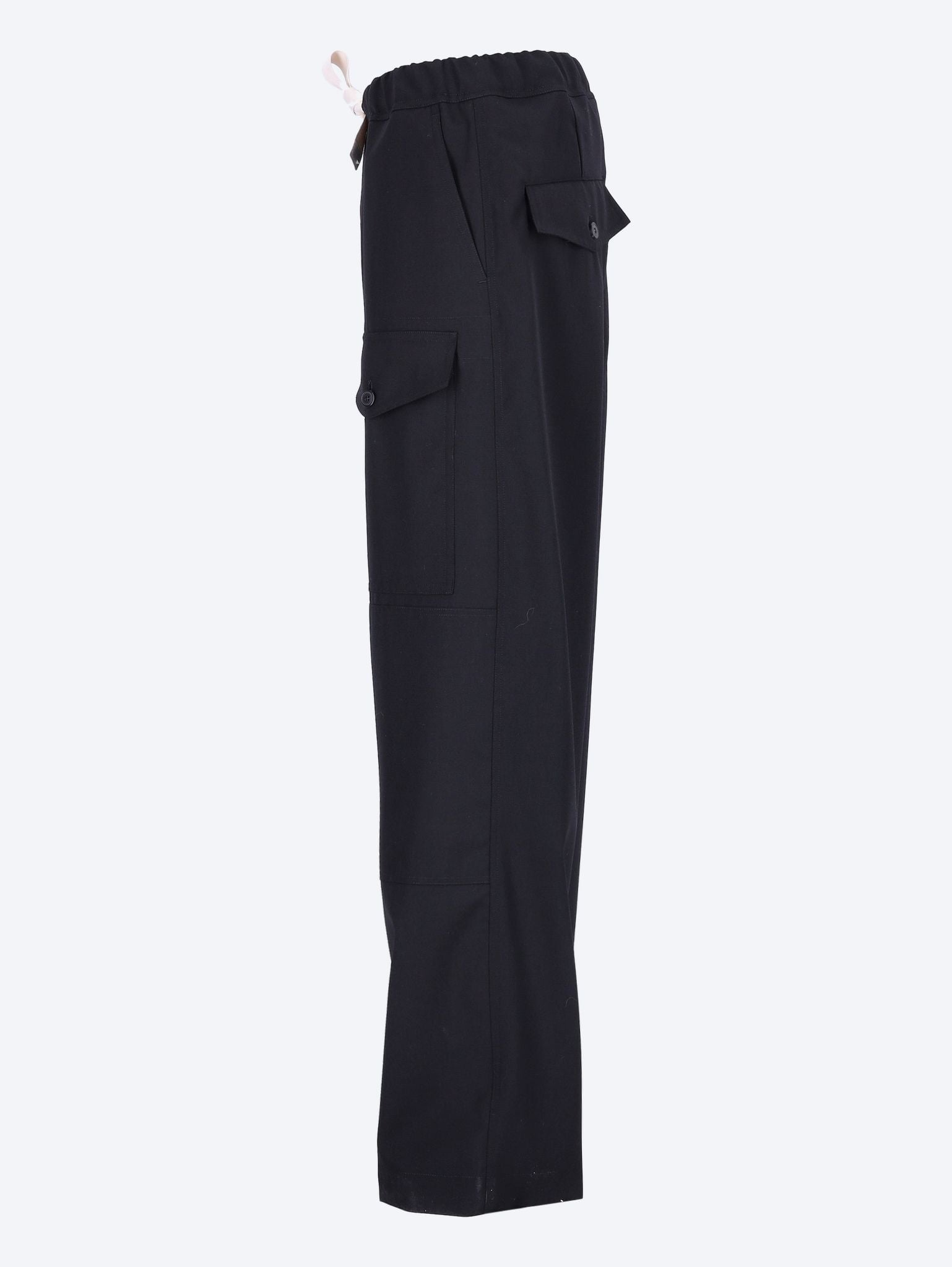Loose fit drawstring pants 2