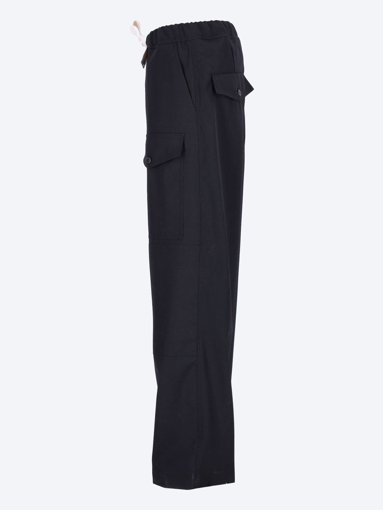 Loose fit drawstring pants 2