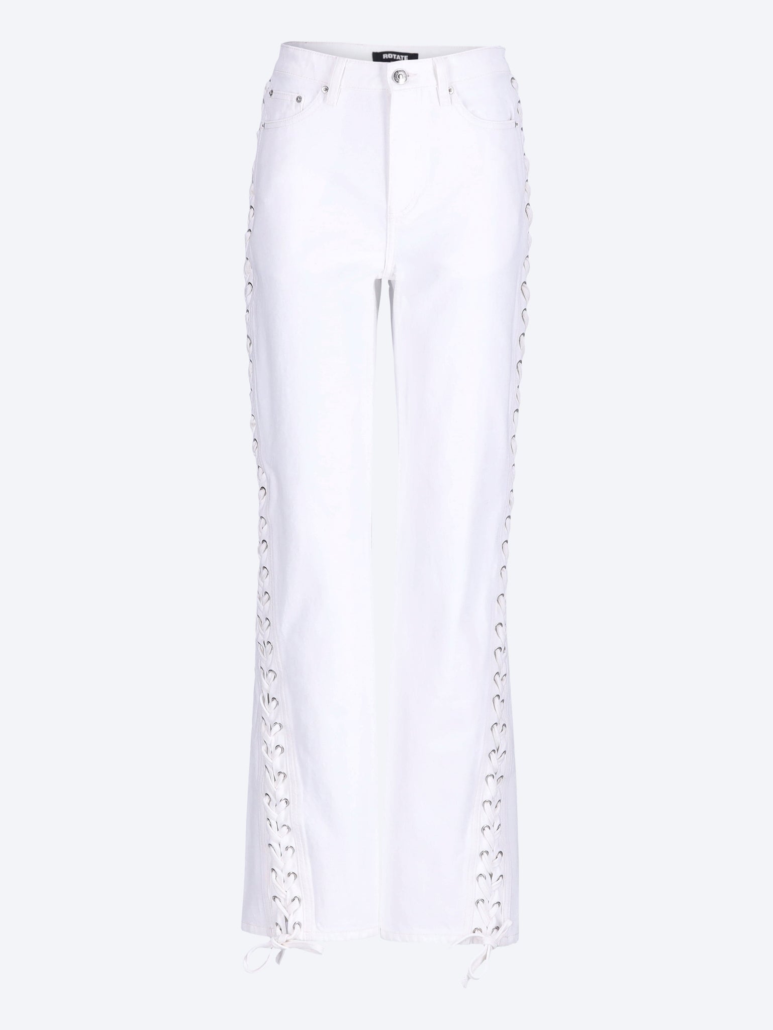 Loose fit laced jeans 1