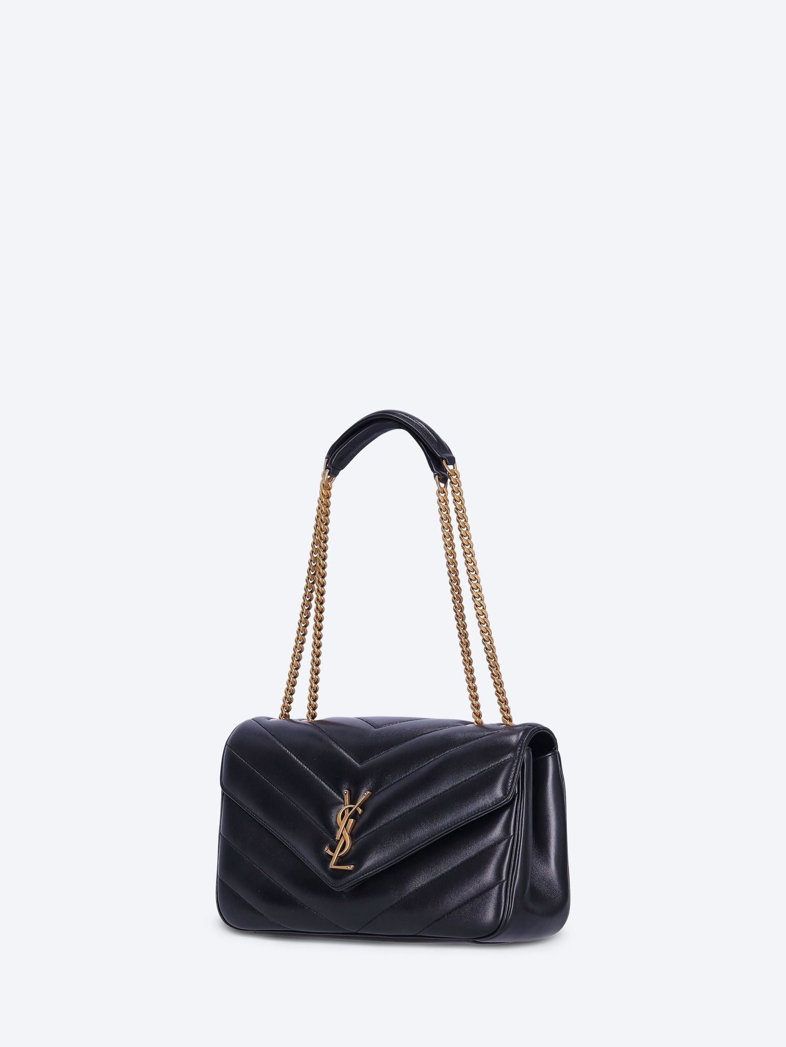 Loulou medium leather shoulder bag 2