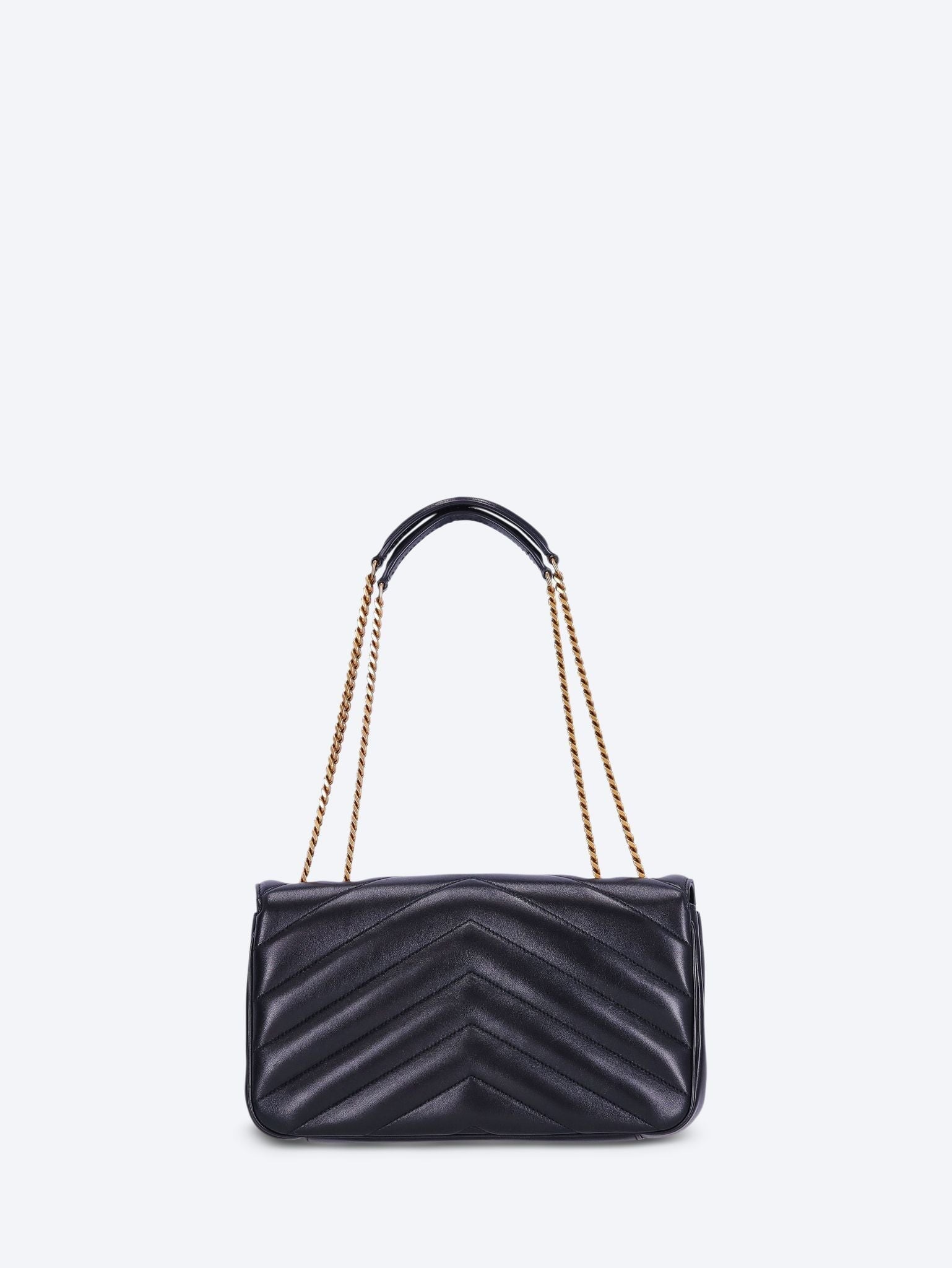 Loulou medium leather shoulder bag 5