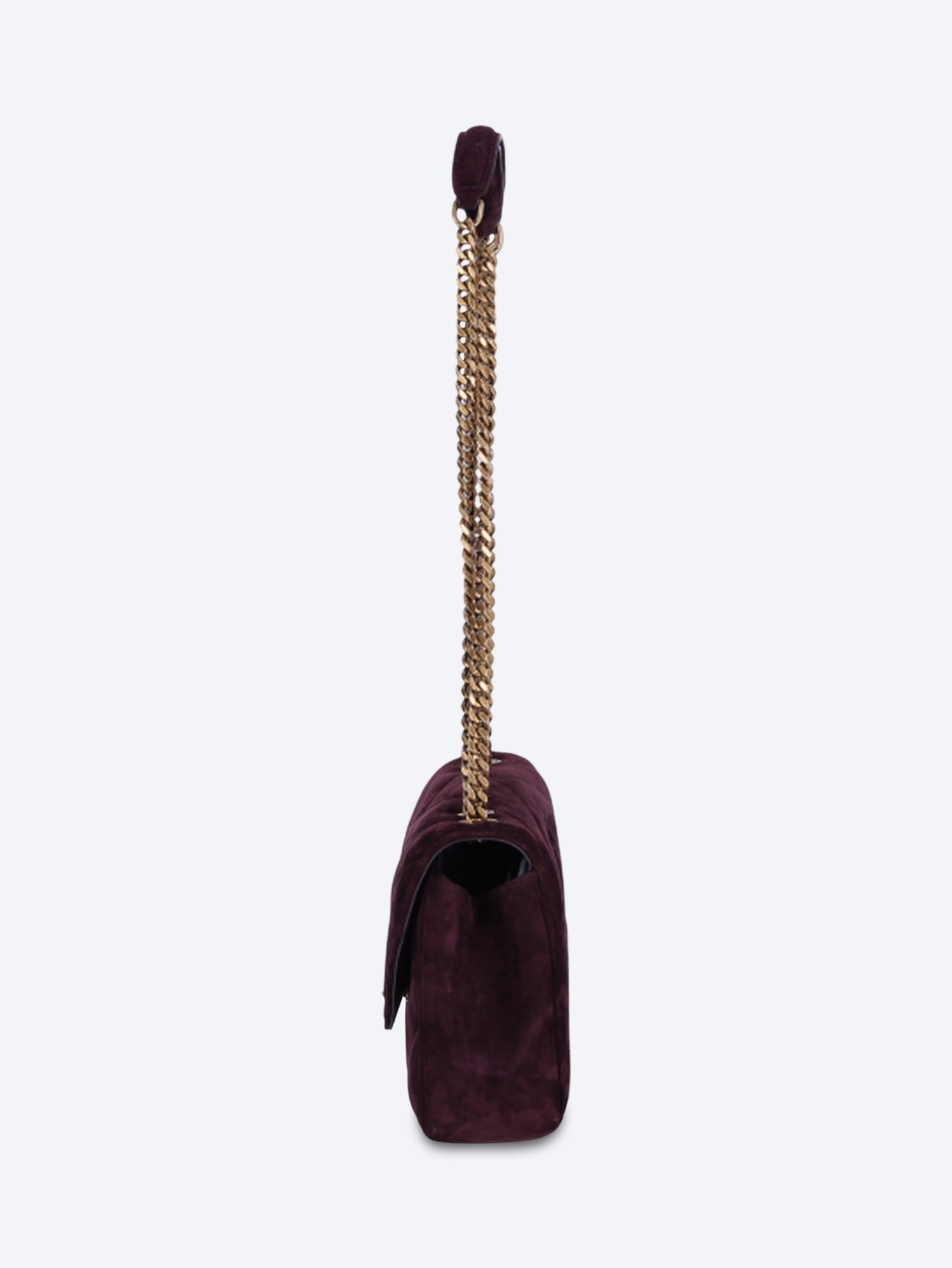 Petit sac porté épaule en daim Loulou 3