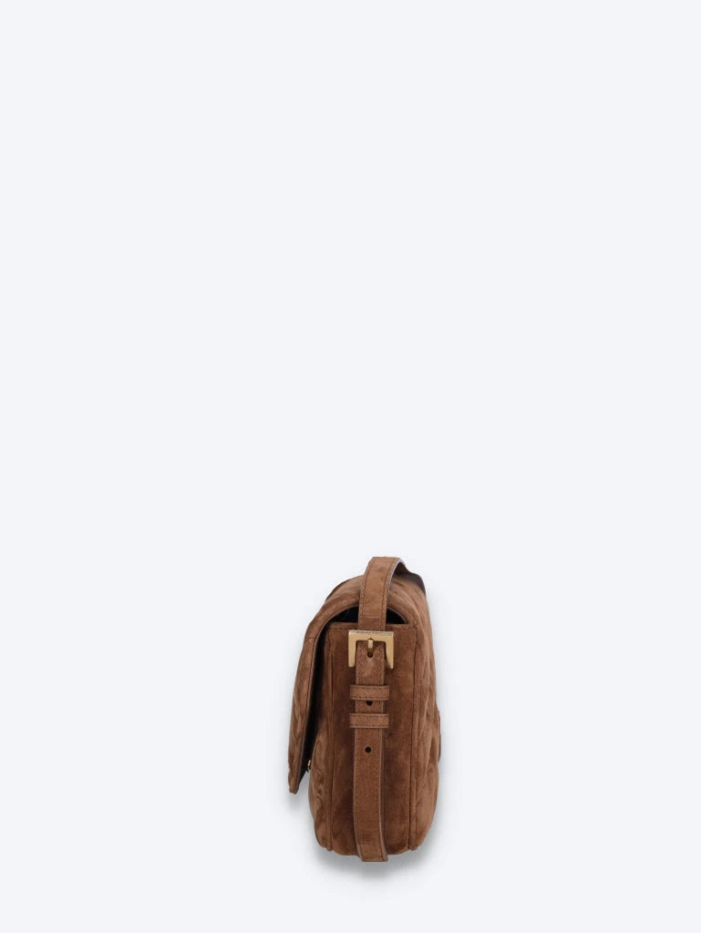Loulou toy suede shoulder bag 3