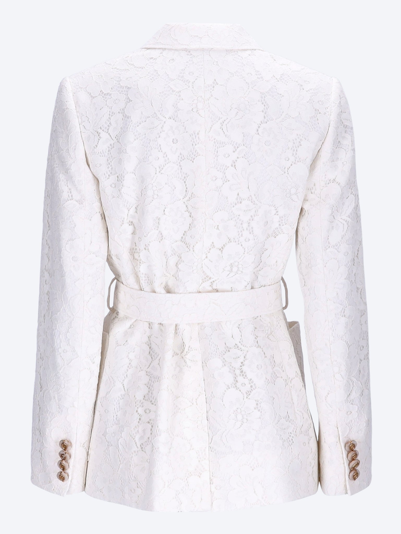 Luna lace belted blazer 3