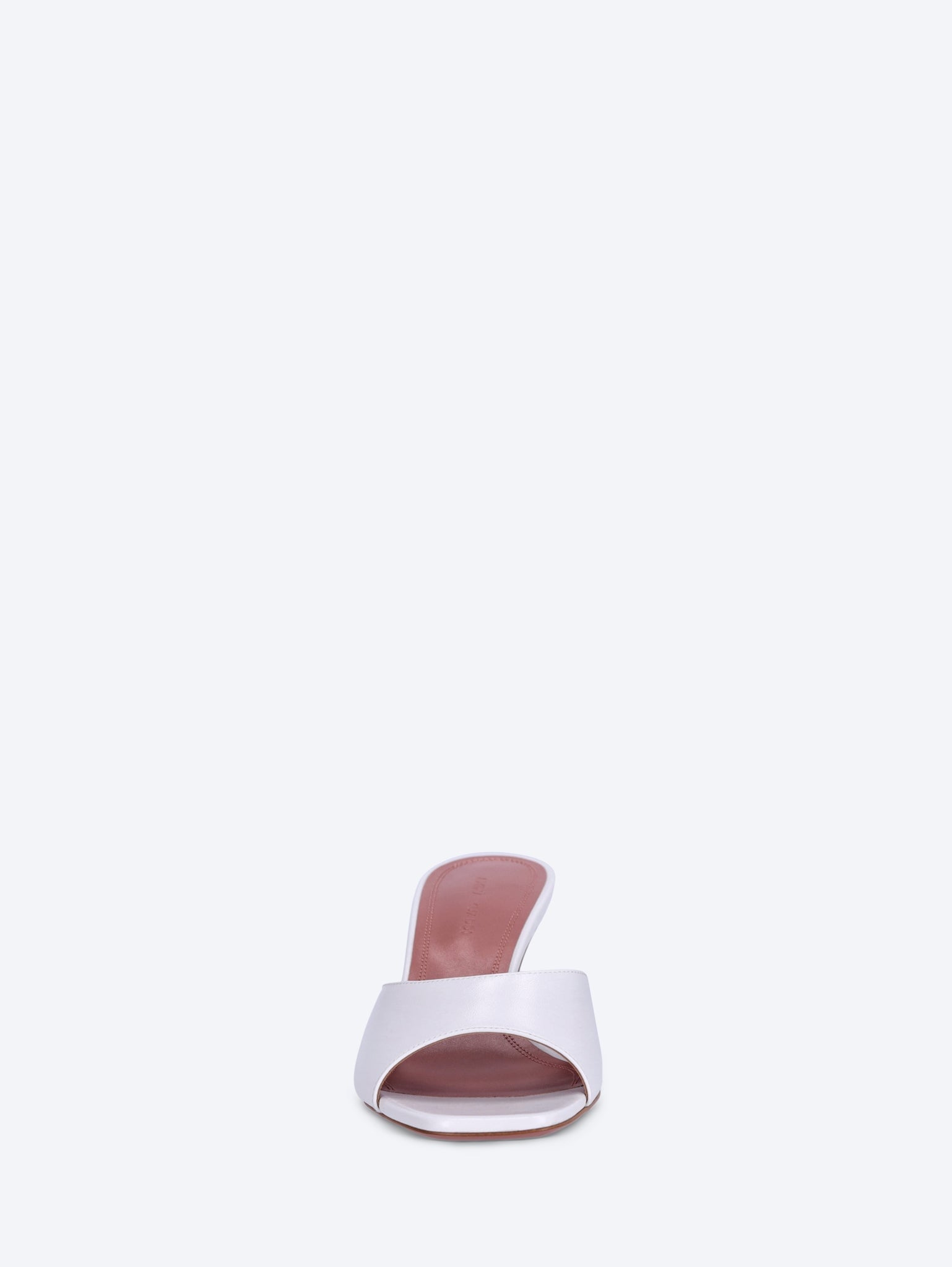Lupita slipper 70 white nappa pumps 3