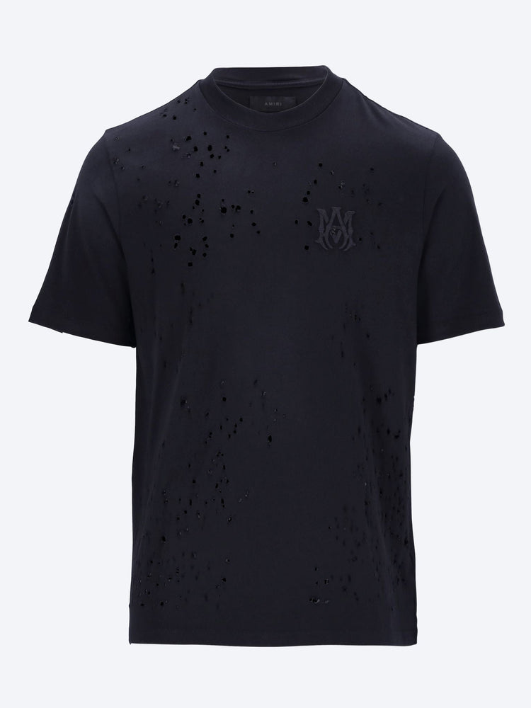 MA T-shirt brodé de fusil de chasse 1