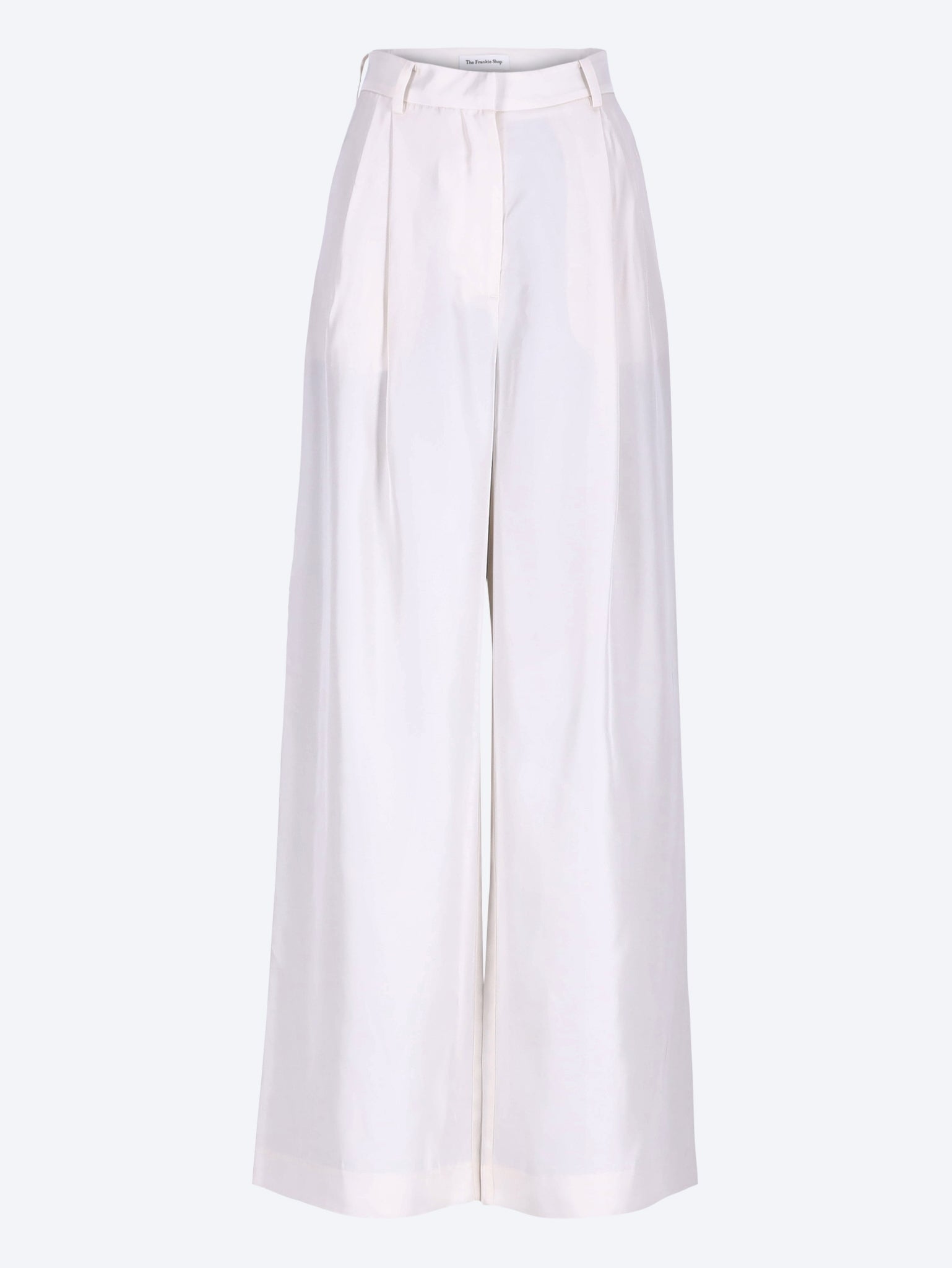 Marfa fluid twill pleated pants 1