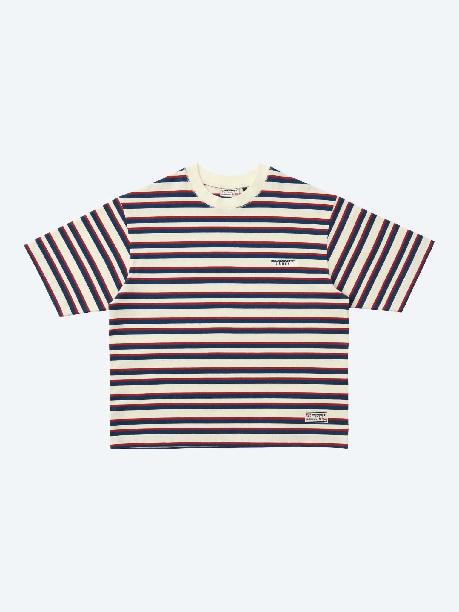 Maritime striped classic t-shirt 1