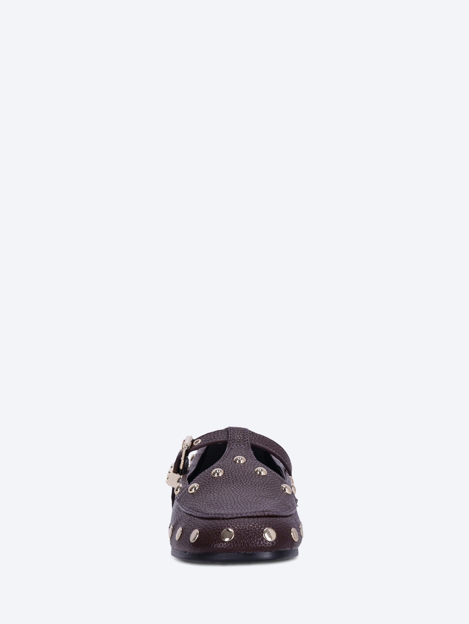Mary Jenny hat genarbte Ballerinas mit Nieten 3