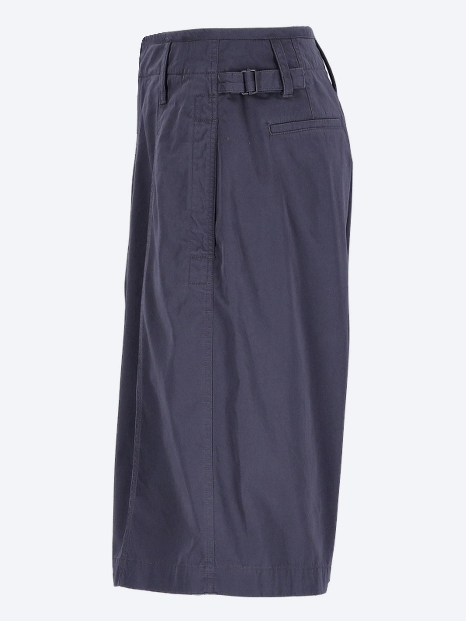 Maxi pleated bermuda 2