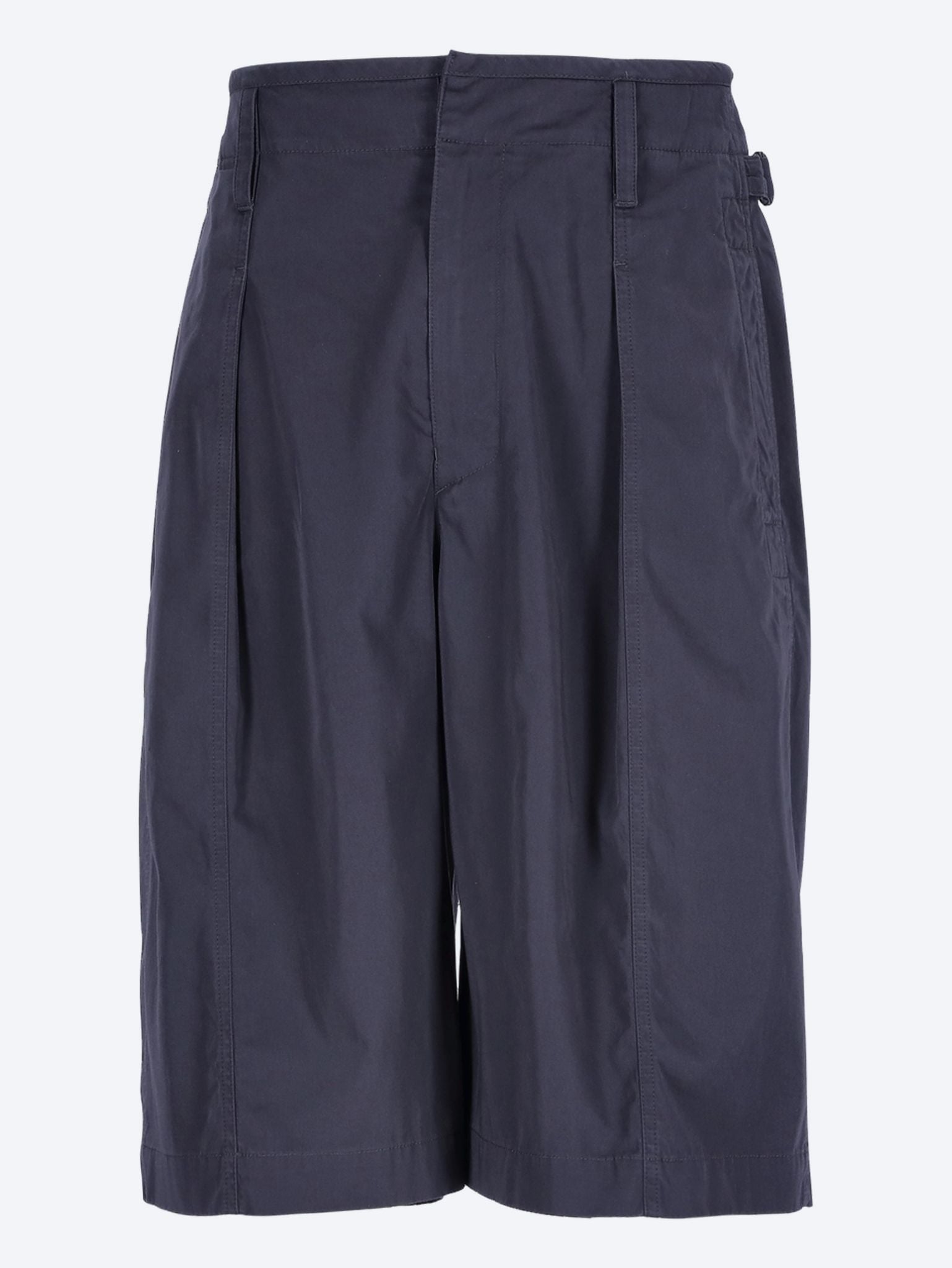 Maxi pleated bermuda 1