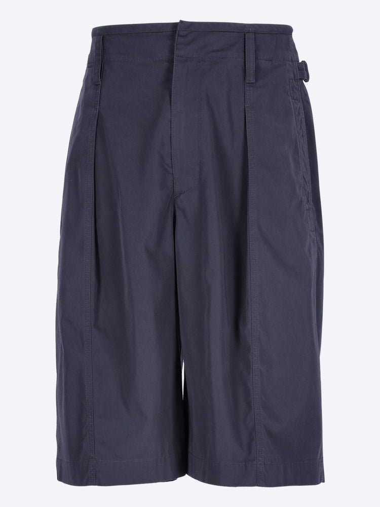 Maxi pleated bermuda 1