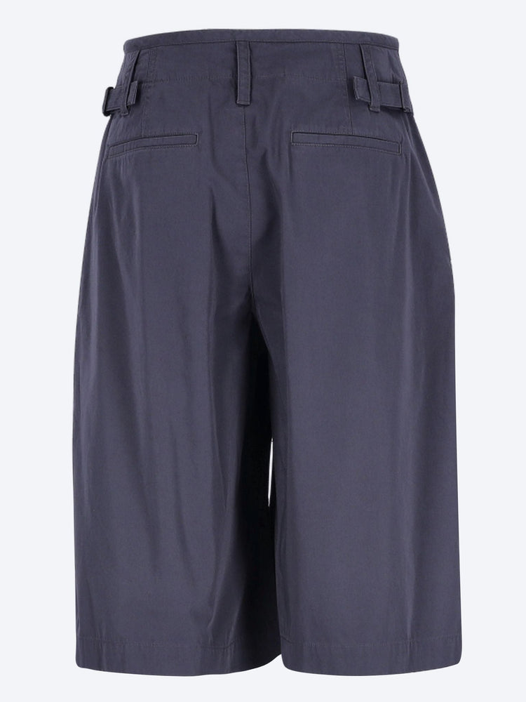 Maxi pleated bermuda 3