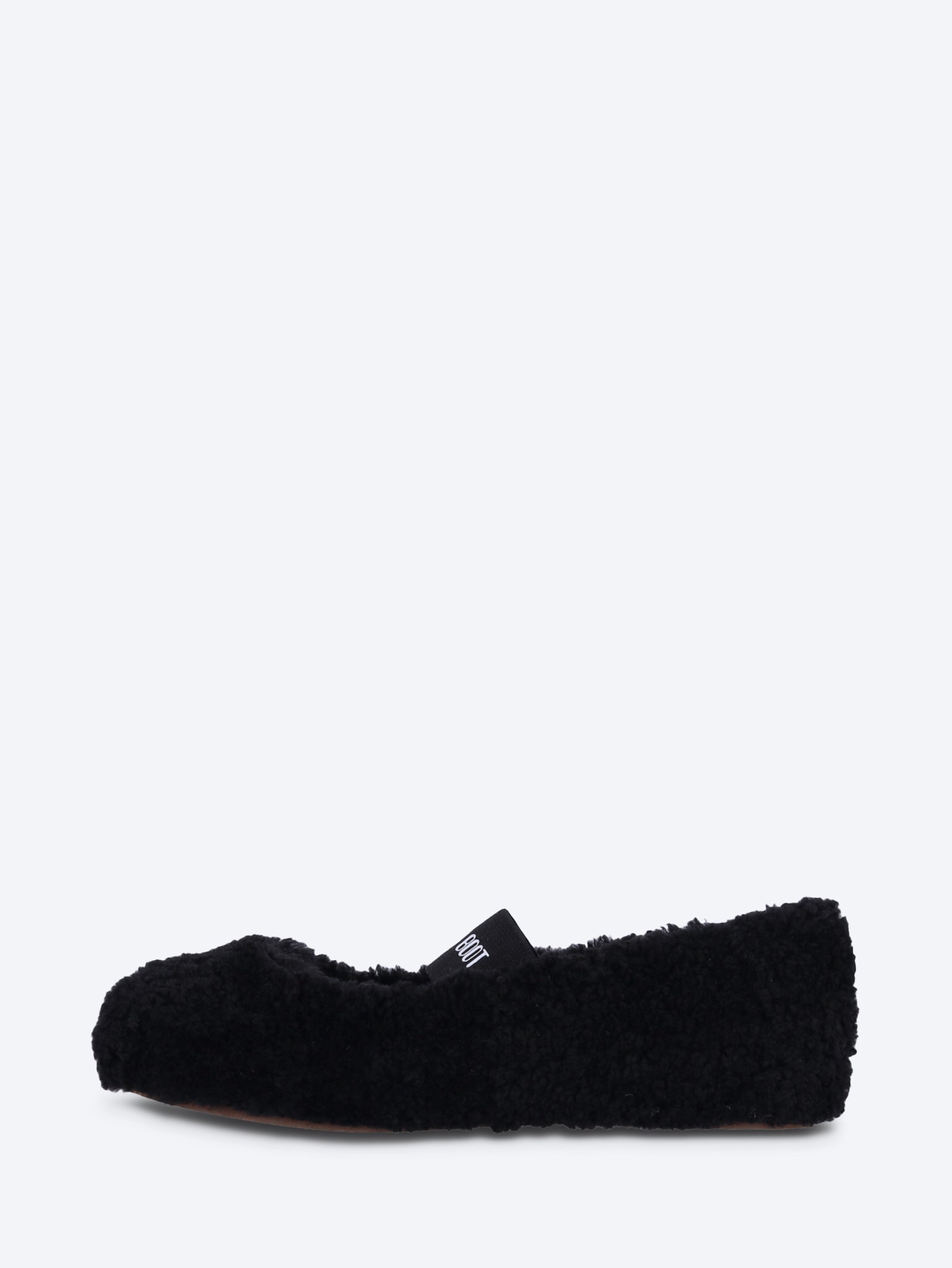 Mb shearling ballerinas 4