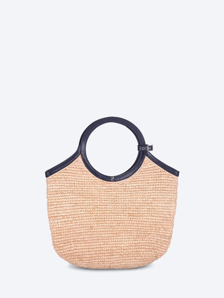 Medium holy raphia bag 1