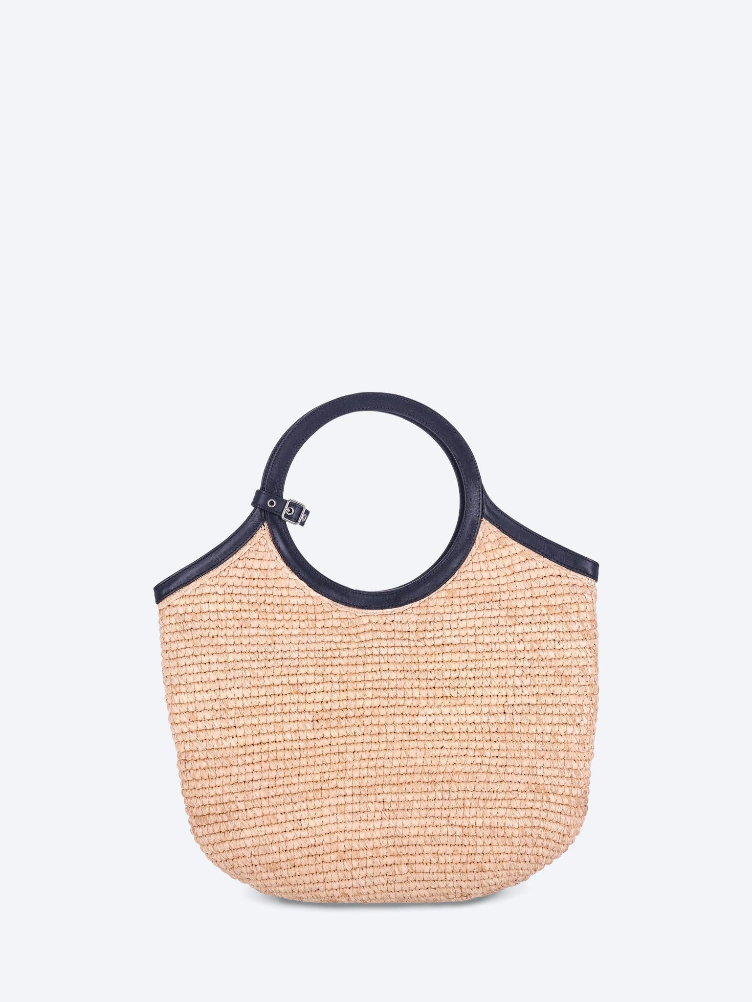 Medium holy raphia bag 4