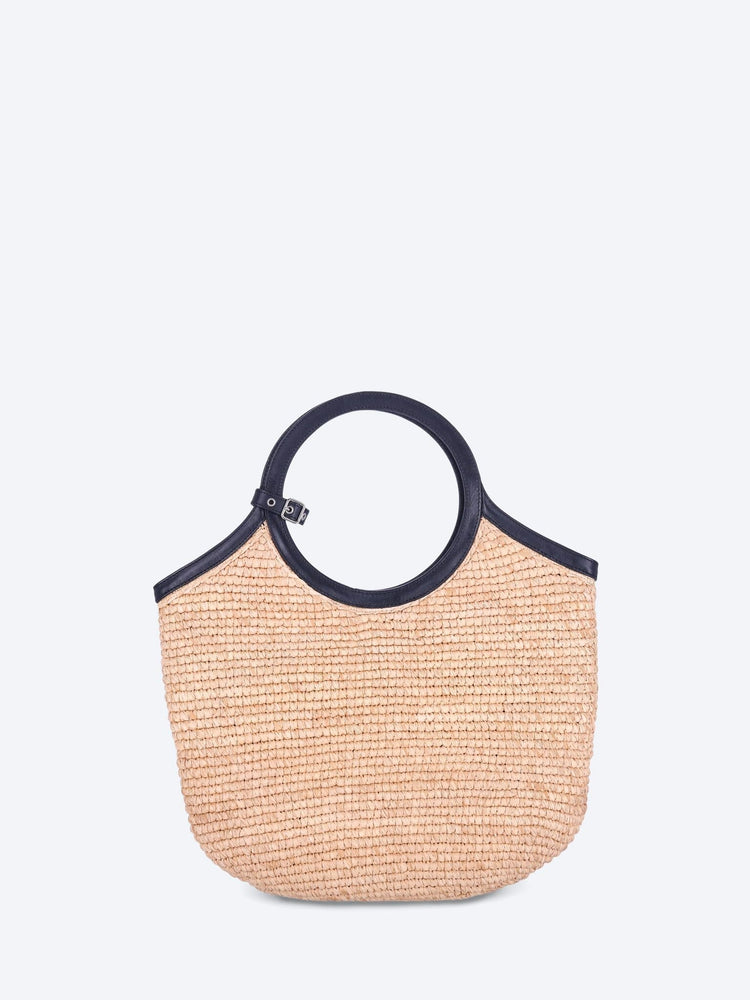 Medium holy raphia bag 4